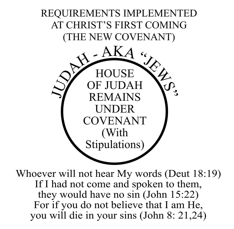 image noting Requirements implemented at Christ's First Coming